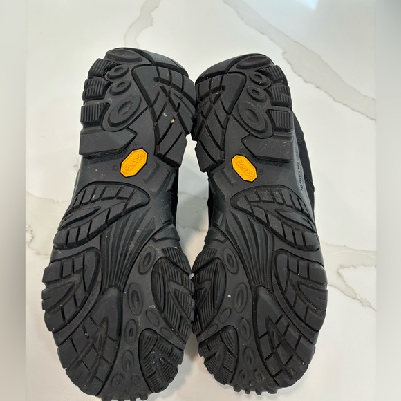 Merrell Men's Moab Adventure Chelsea Waterproof $160 Boot Black J61847 Sz 10 - Picture 2 of 9